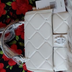 Betsey Johnson White Out purse